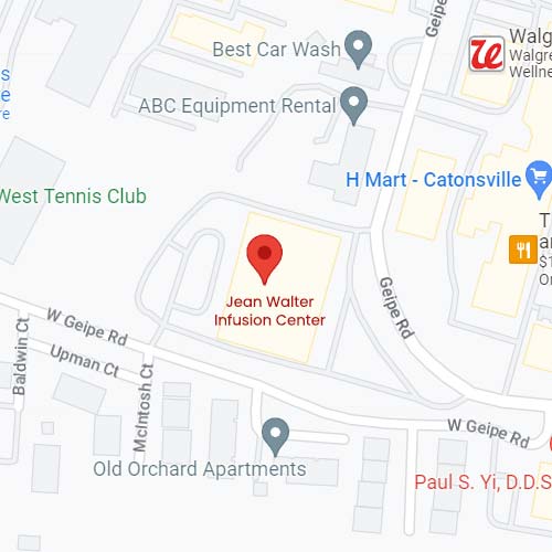 Get Directions to Jean Walter Infusion in Catonsville, MD
