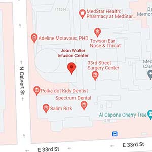 Get Directions to Jean Walter Infusion in North Baltimore, MD