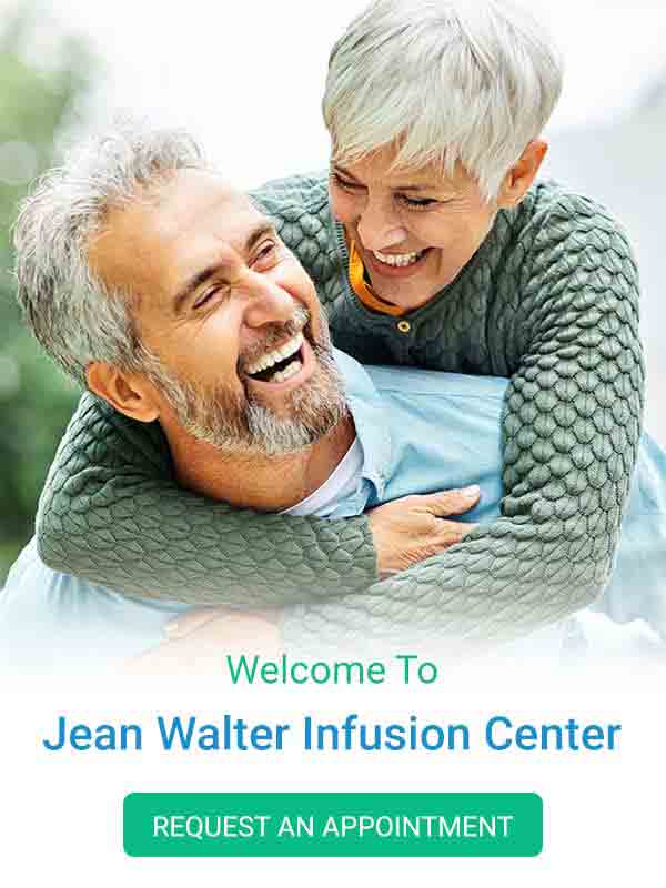 Welcome to Jean Walter Infusion Center, IV Therapy Clinic Serving Maryland