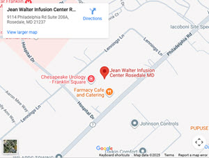 Get Directions to Jean Walter Infusion in Rosedale, MD