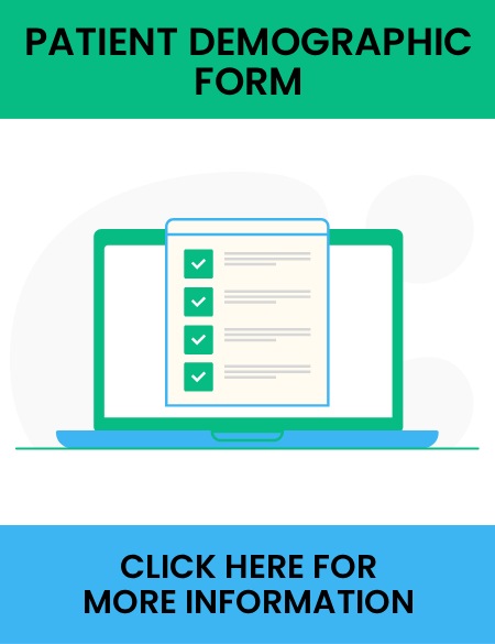 Patient Demographic Form at Jean Walter Infusion Center in Maryland