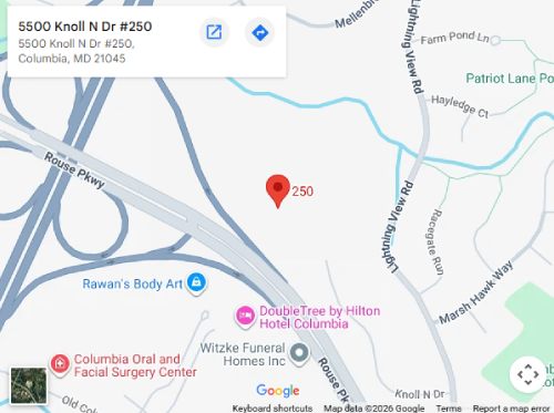 Directions From Your Location to  Jean Walter Infusion in Columbia, MD